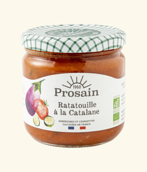 RATATOUILLE VỚI CÀ TÍM VÀ BÍ XANH HỮU CƠ PROSAIN 345G