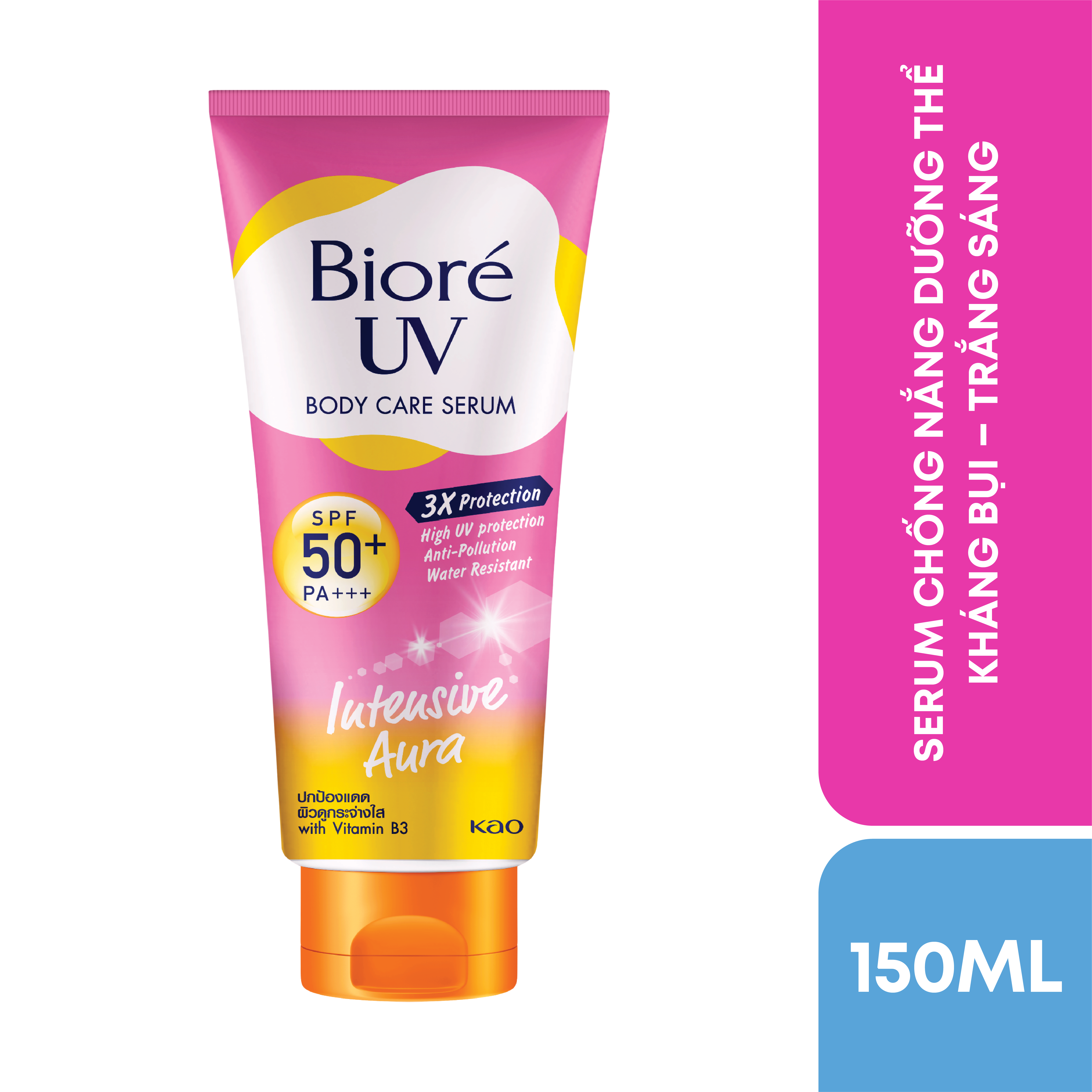 Serum Chống Nắng Dưỡng Thể Kháng Bụi - Trắng Sáng Mịn Màng Biore (150ml)