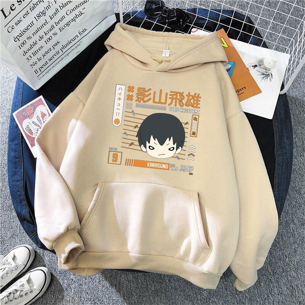 Áo Hoodie Dáng Rộng In Họa Tiết Anime Dễ Thương Thời Trang Unisex