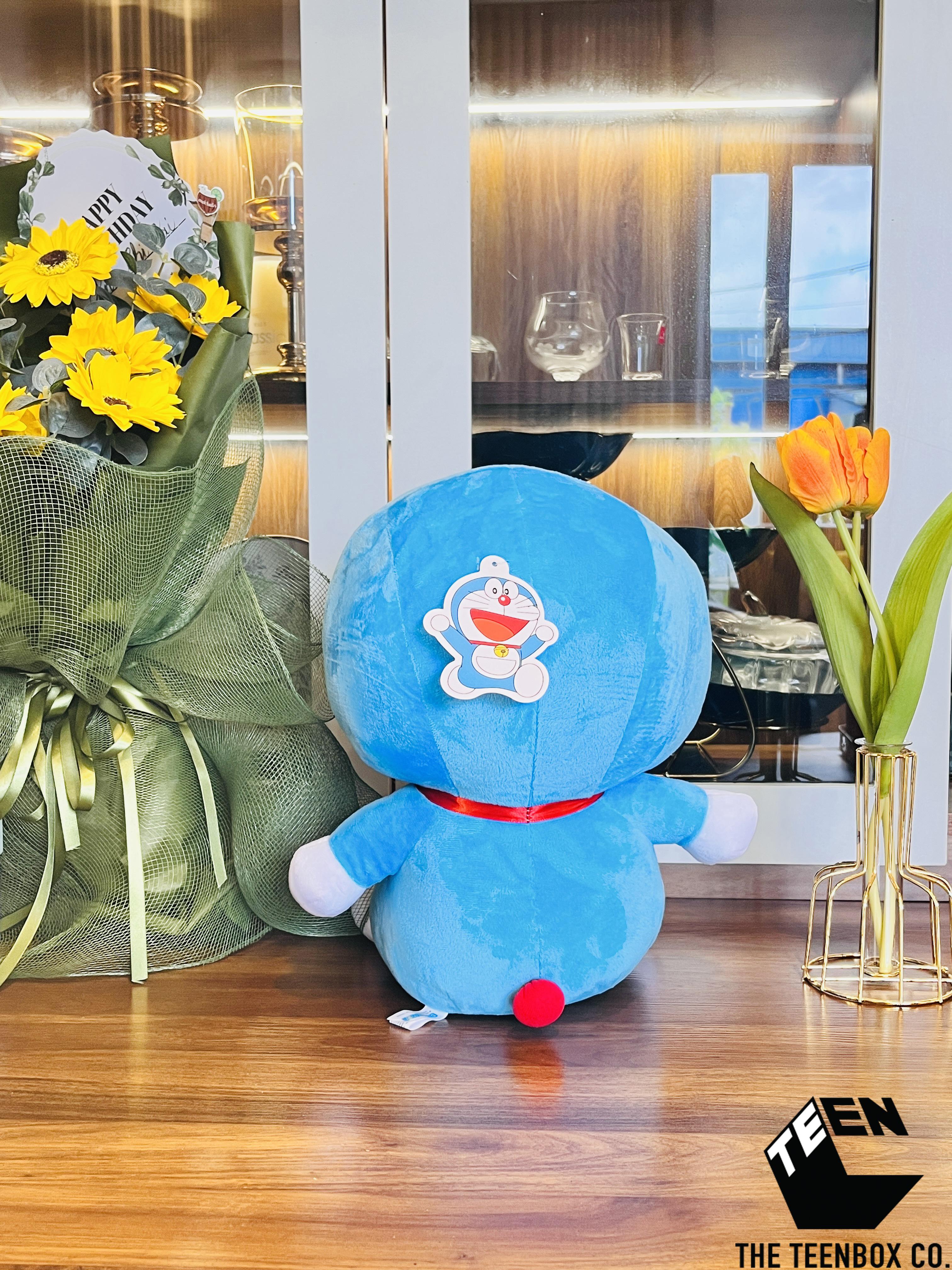 Thú bông Doraemon Size M , Thú Nhồi Bông, Đồ Chơi  - Sản Phẩm Có Bản Quyền, Phân Phối Bởi Teenbox