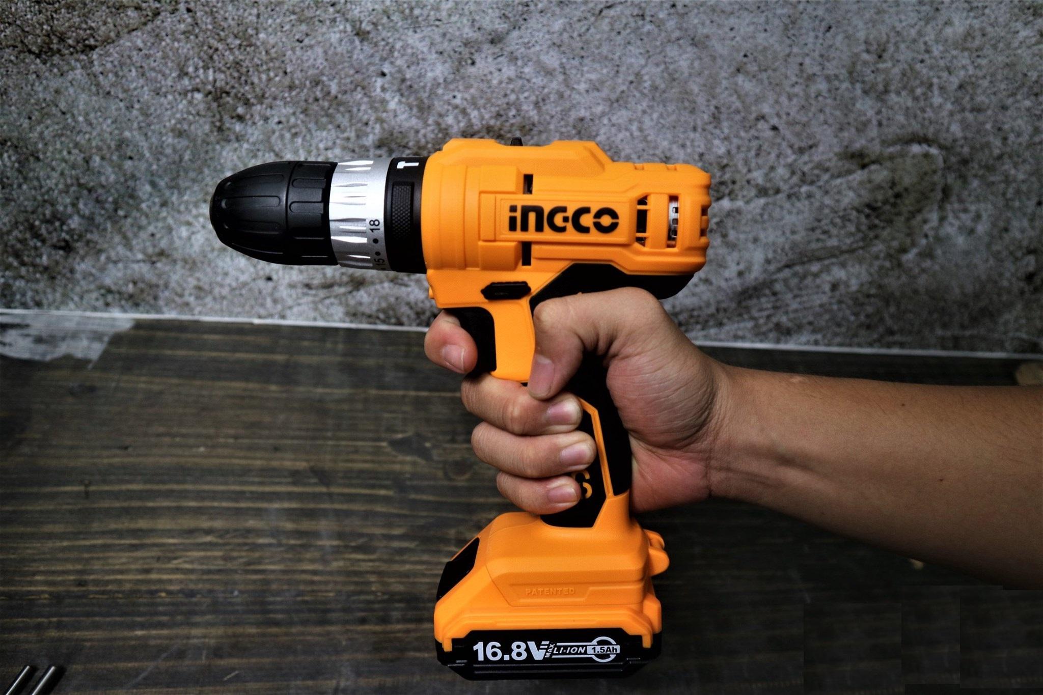 MÁY KHOAN BÚA DÙNG PIN 16.8V INGCO CIDLI1612- HÀNG CHÍNH HÃNG