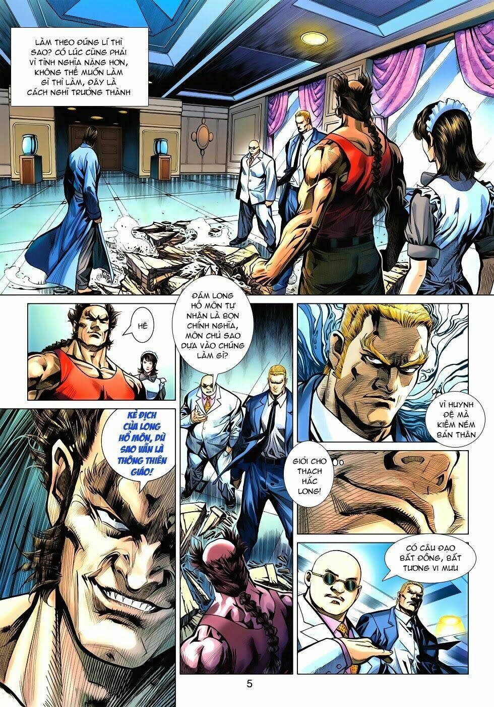 tân tác long hổ môn chapter 519 5