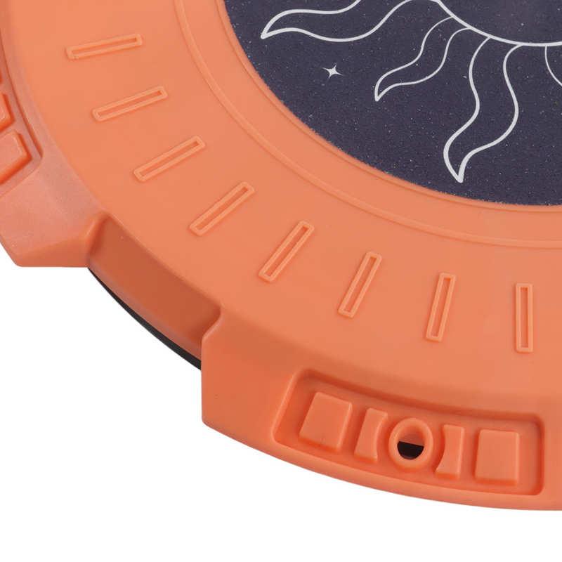 Bảng xoắn vòng eo 400kg Đĩa xoắn nhựa nhẹ với dây kéo cho nhà Color: Purple