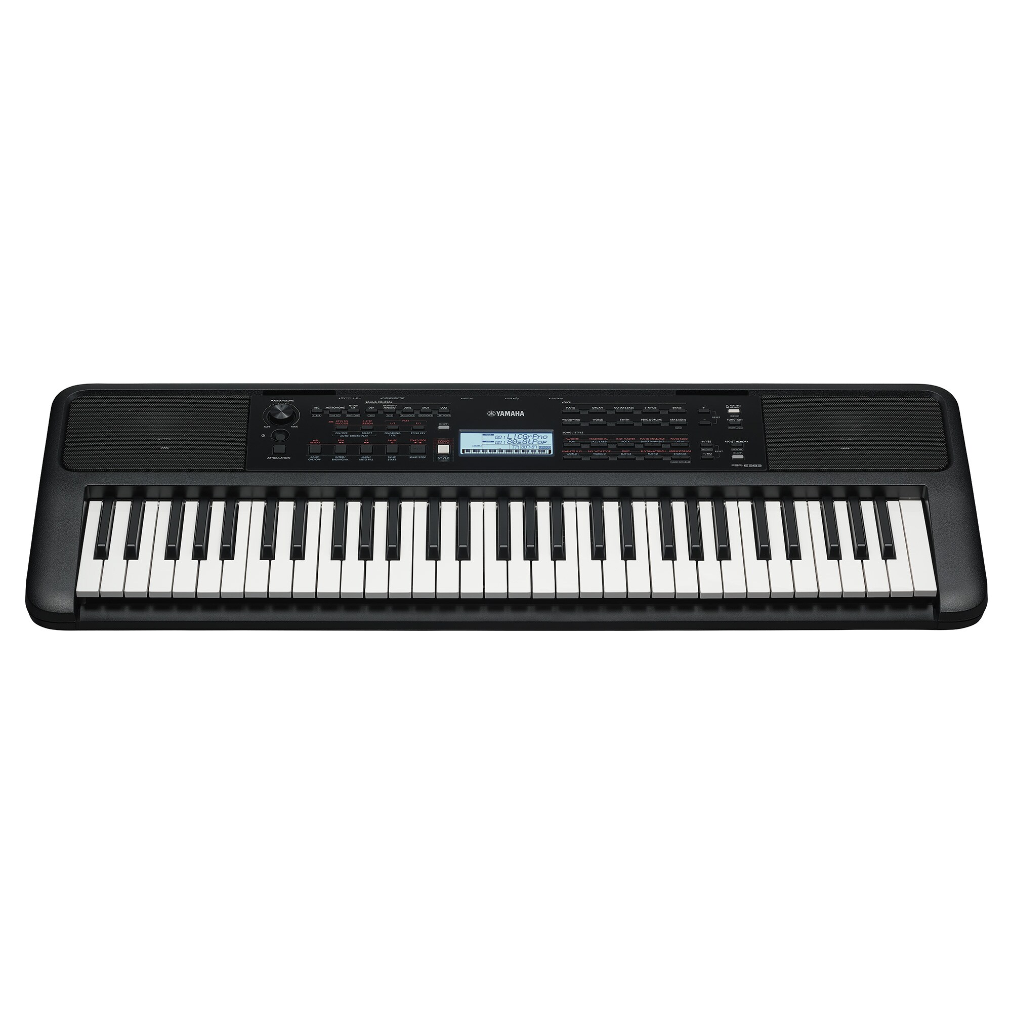 Đàn Organ Yamaha PSR-E383 Chính Hãng 61 Phím Cảm Ứng Lực 650 Âm Sắc 260 Điệu Đệm