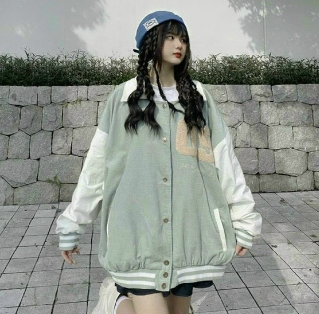 “09” JACKET áo khoác bóng chày, Áo Khoác nhung tăm form to số 09, Áo bomber cổ sơ mi nhung gân 2 lớp thêu số 09 unisex ulzzang, Áo Khoác Bomber Nữ Cổ Bẻ 2 Lớp Vải Logo In Thêu 09 Phong Cách Độc Lạ Hot Trend Mới Nhất