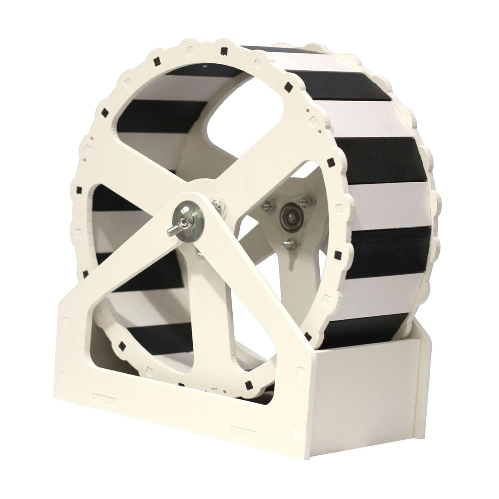 Hamster Running Wheel Durable Wooden Exercise Scroll for Hedgehog Pets Mouse