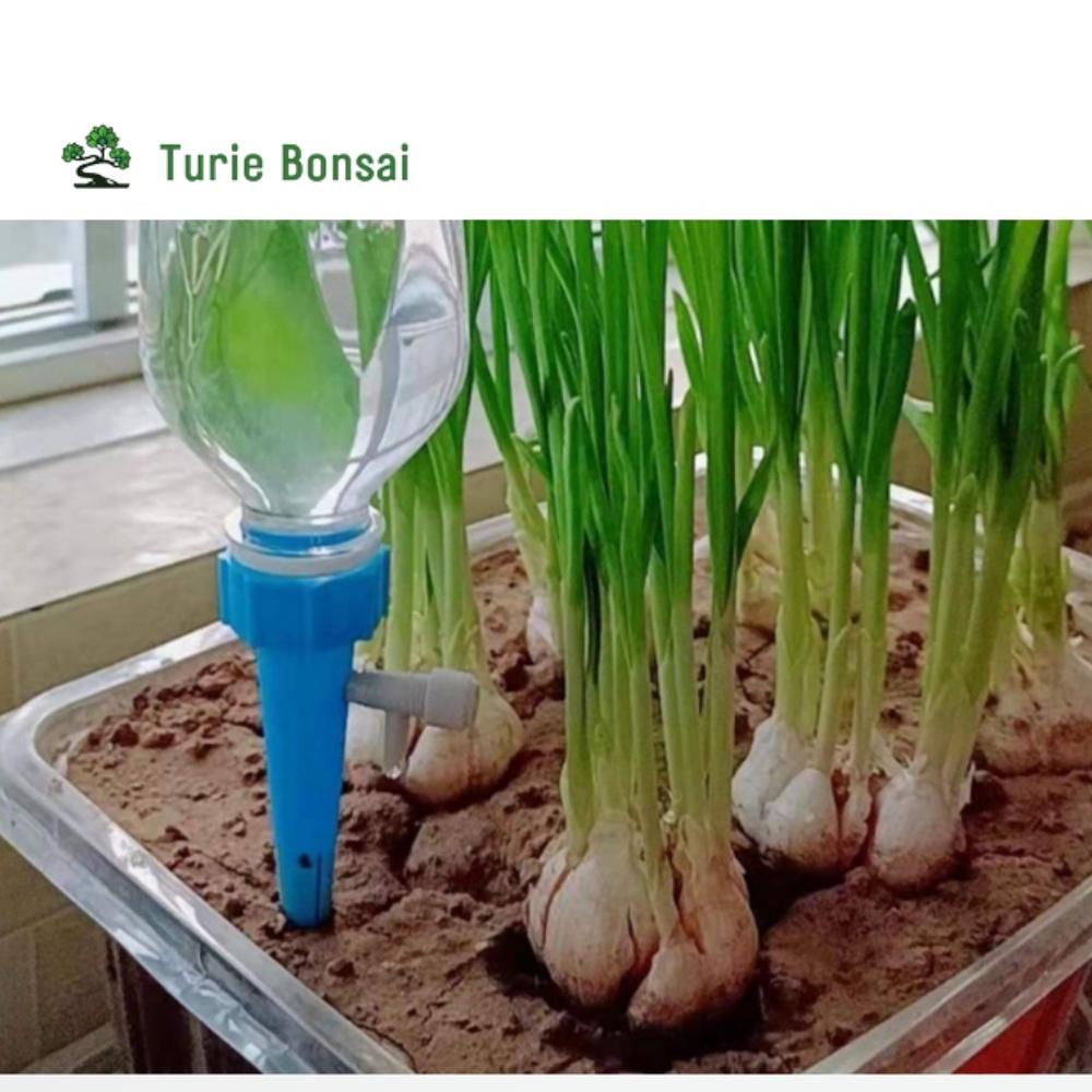 Đầu tưới nhỏ giọt gắn vỏ chai nhựa có đầu béc điều chỉnh lưu lượng tưới lắp vừa hầu hết chai nước ngọt