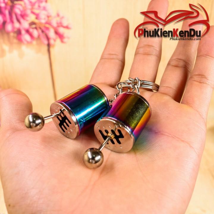 MÓC KHÓA CẦN SỐ Ô TÔ MÀU TITAN