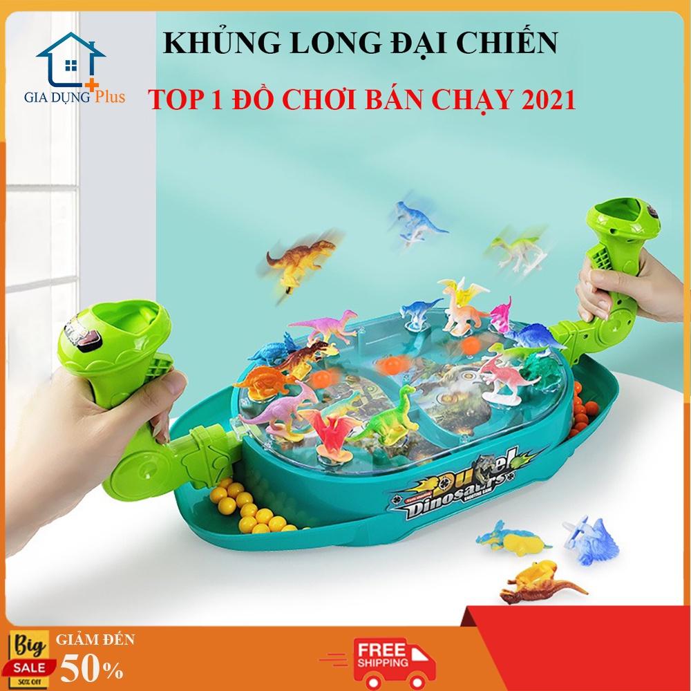 Khủng long đại chiến. Đồ chơi trẻ em khủng long đại chiến trò chơi giải trí, tương tác và tư duy chiến thuật cho bé