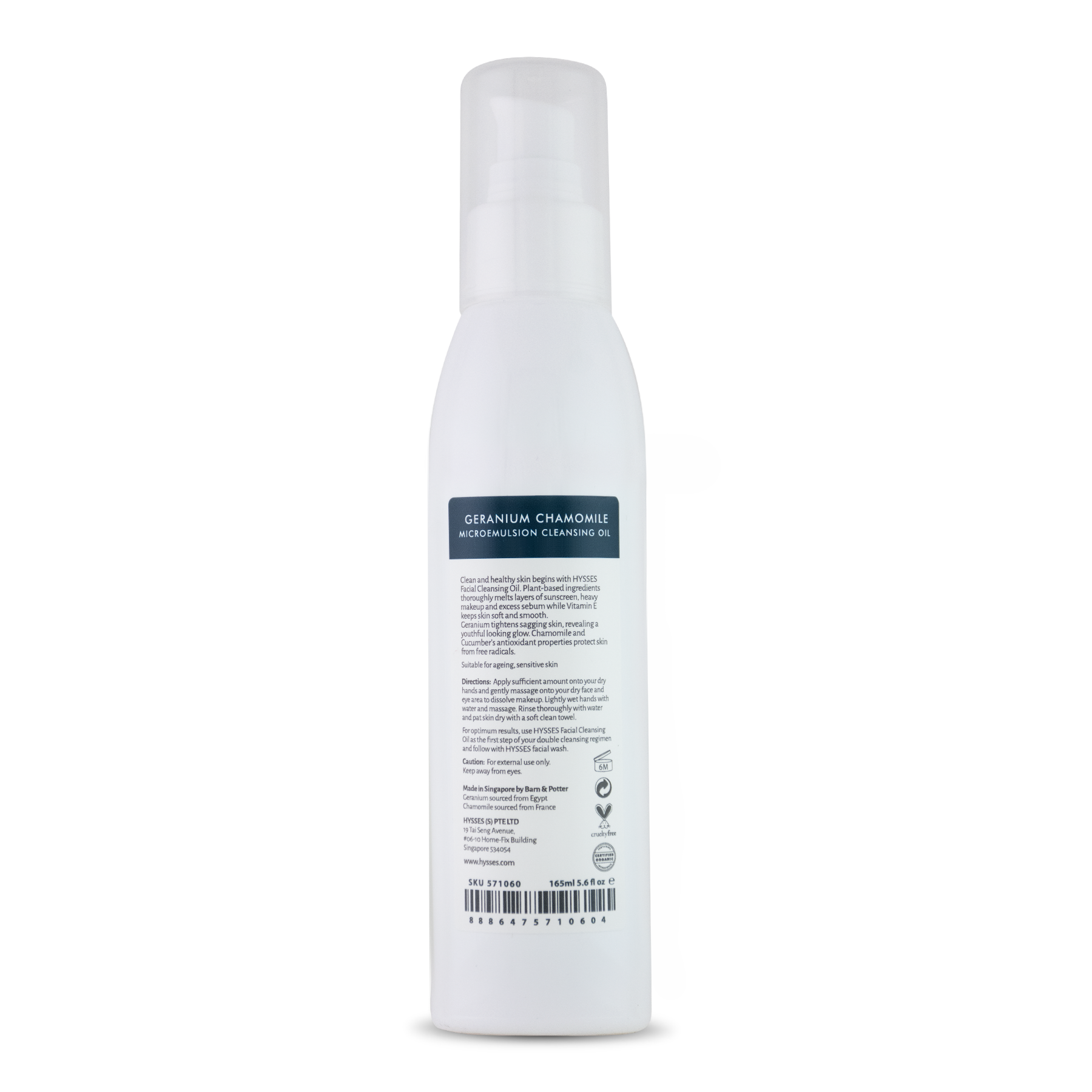 Dầu Tẩy Trang Cao Cấp Hysses Cleansing Oil Làm Sạch Sâu Lớp Tẩy Trang Và Bụi Bẩn, Giảm Kích Ứng, Phù Hợp Với Da Nhạy Cảm Với Tinh Dầu Cúc La Mã - Phong Lữ Hữu Cơ Tự Nhiên