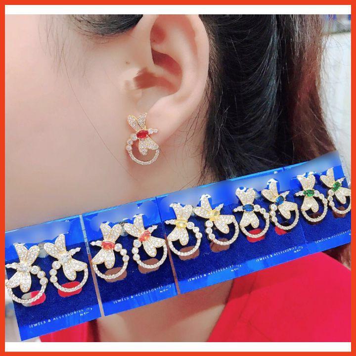 Bông Tai Hình Cánh Bướm Cực Chảnh