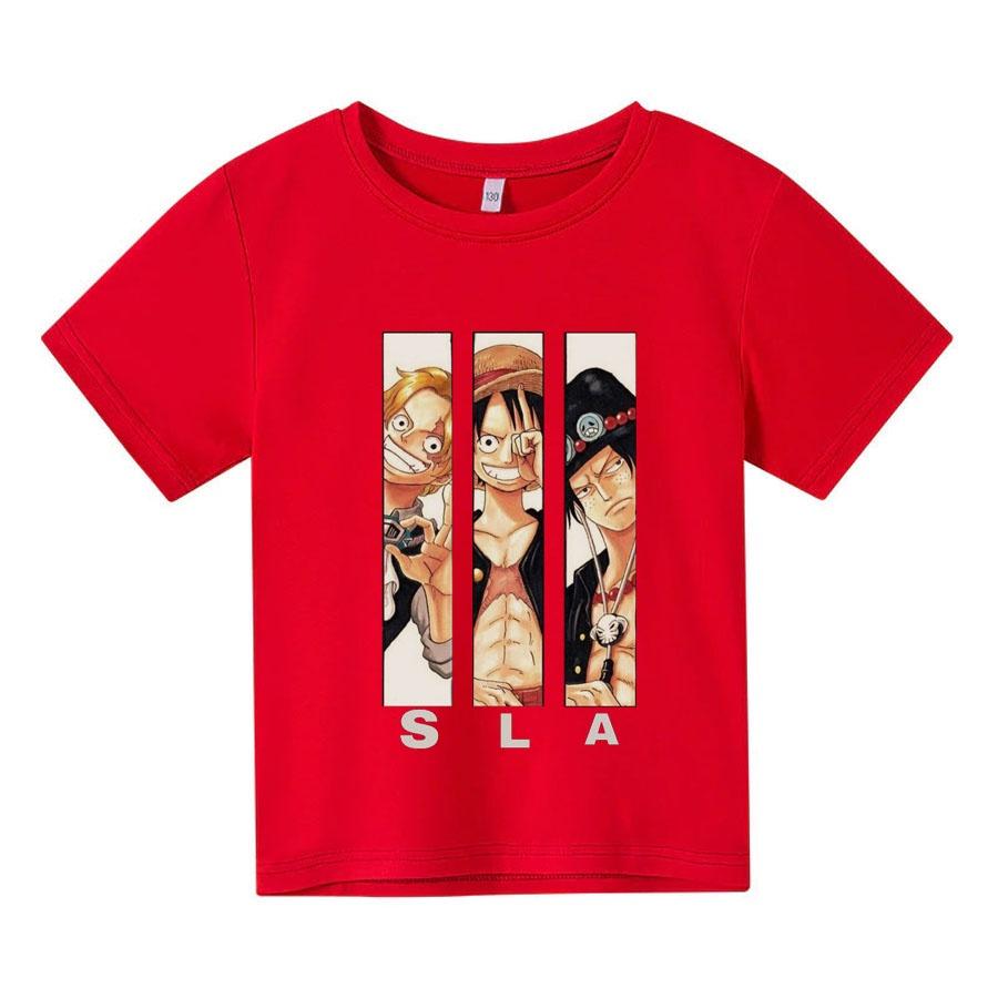 Áo thun trẻ em ONE PIECE 2, 4 màu, có size người lớn, Anam Store