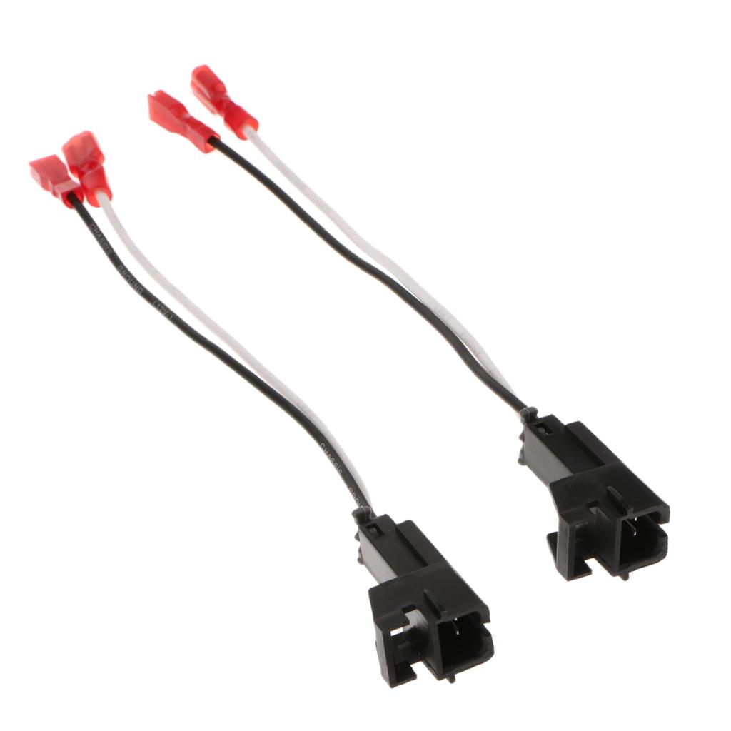2 Pieces Car Audio Speaker Wire Harness for Chevrolet Hummer SUZUKI