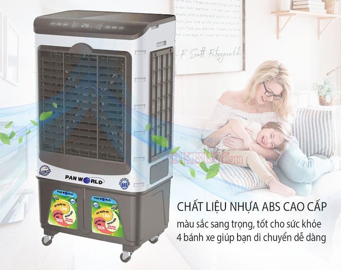 MÁY LÀM MÁT KHÔNG KHÍ PANWORLD PW-1501 BR - HÀNG CHÍNH HÃNG - CHỈ GIAO HCM