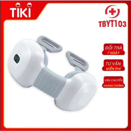 Máy Massage Cổ Vay Gáy - Xoa Bóp Thư Giãn Chườm Nóng Giảm Đau Mỏi, Hỗ Trợ Giảm Đau Nhức, Căng Cứng Vùng Cổ, Mát Xa Đảo Vòng, Bấm Huyệt Thư Giãn - Thiết Kế Đơn Giản, Công Nghệ Sạc Nhanh Type-C
