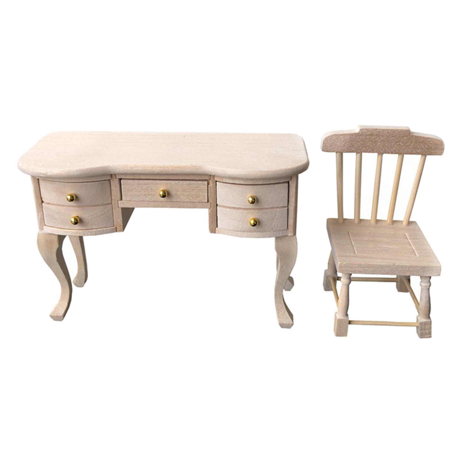 1:12 Dollhouse Furniture White Cabinet Room Bedroom Shelf