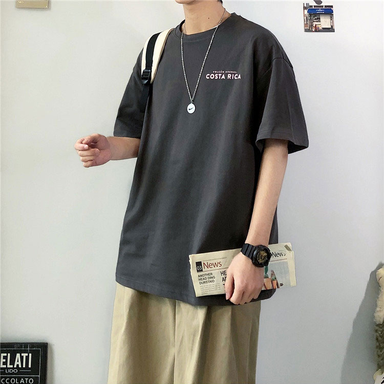 Áo thun tay lỡ Rica Oversize (unisex nam nữ đều mặc được)