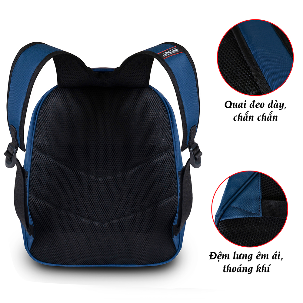 Balo học sinh Xbags Dolphin Xb 3020, Balo Chống Thấm Nước, Bền Màu Hiệu Quả Tốt