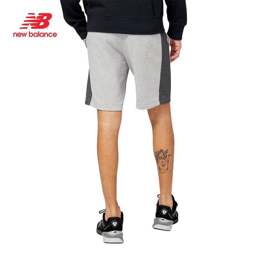 Quần ngắn thời trang nam New Balance APP LIFESTYLE SHORTS M ATHLETIC GREY - MS23900AG (form quốc tế)