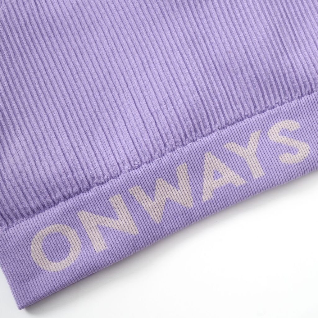 ÁO NGỰC THỂ THAO THỜI TRANG ONWAYS NỮ DỆT KIM KHÔNG ĐƯỜNG MAY SEW-FREE BRA W13032 WOMEN