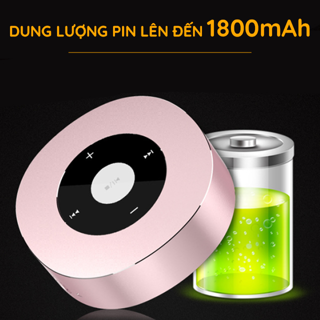 Loa Bluetooth Di Động 36F Thiết Kế Nhỏ Gọn Hỗ Trợ Mic Đàm Thoại Cổng kết nối Thẻ TF, AUX Tai Nghe