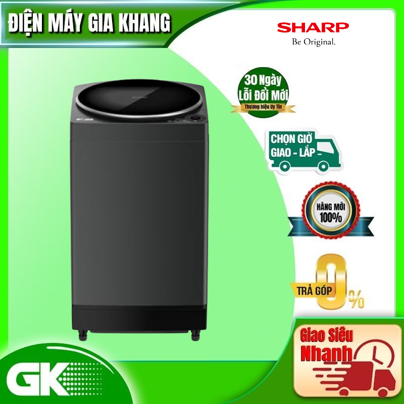 Máy giặt Sharp 11Kg ES-W110HV-S - HÀNG CHÍNH HÃNG