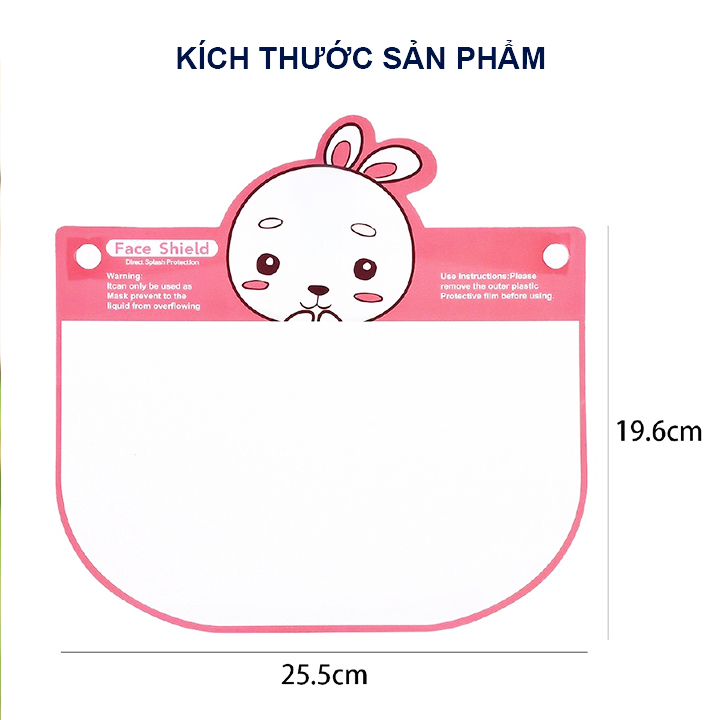 Kính chống giọt bắn trẻ em, Kính chống dịch cho bé 1-10 tuổi đệm mút xốp an toàn tiện lợi cho bé yêu mang khi ra đường – K023