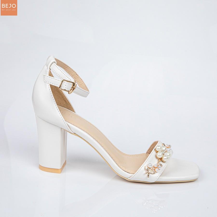 GIÀY CƯỚI - GIÀY CÔ DÂU BEJO S46 HOA MAI - WEDDING SHOES