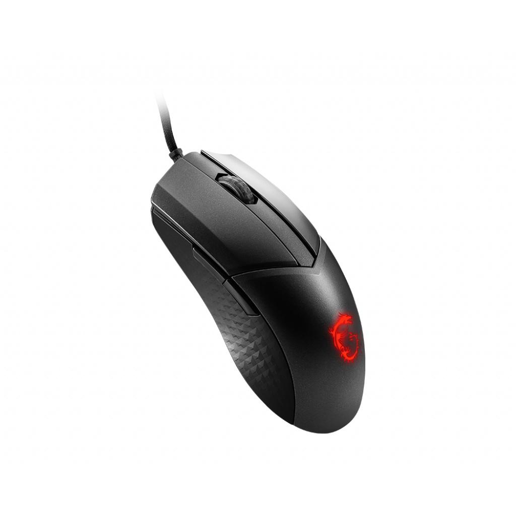 Chuột gaming có dây vỏ dù MSI Clutch GM41 Lightweight màu đen Hàng chính hãng