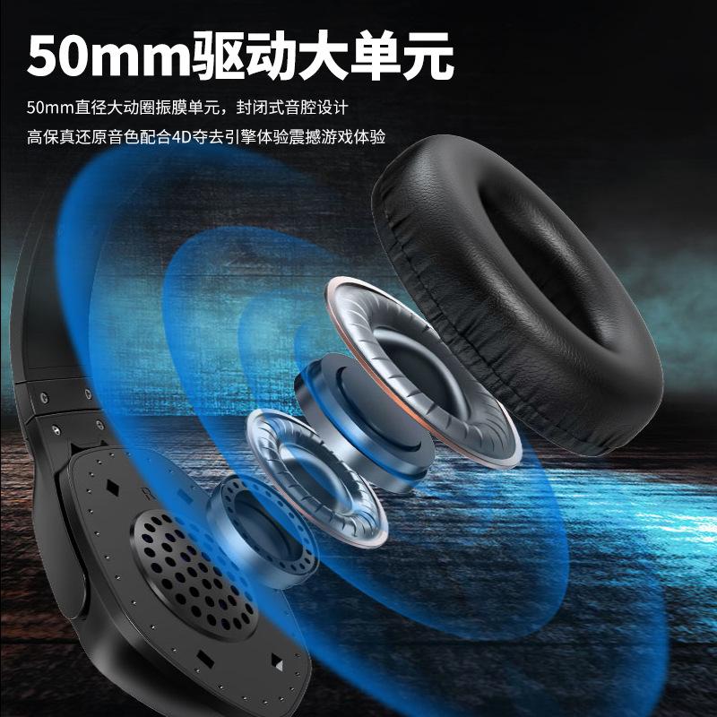 Ưu đãi đặc biệt mới mẫu riêng tai nghe Bluetooth gắn trên đầu độ trễ thấp thời lượng pin dài tai nghe giảm tiếng ồn máy tính chơi game không dây