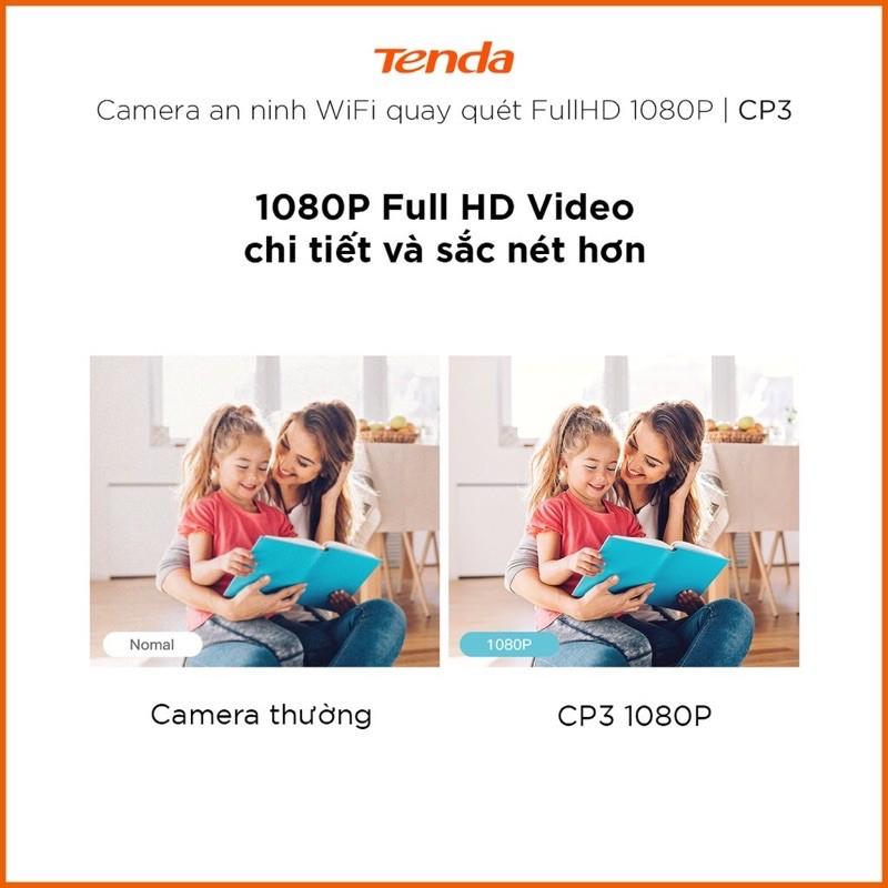 Camera IP wifi Tenda CP3 dùng cho gia đình - hàng chính hãng