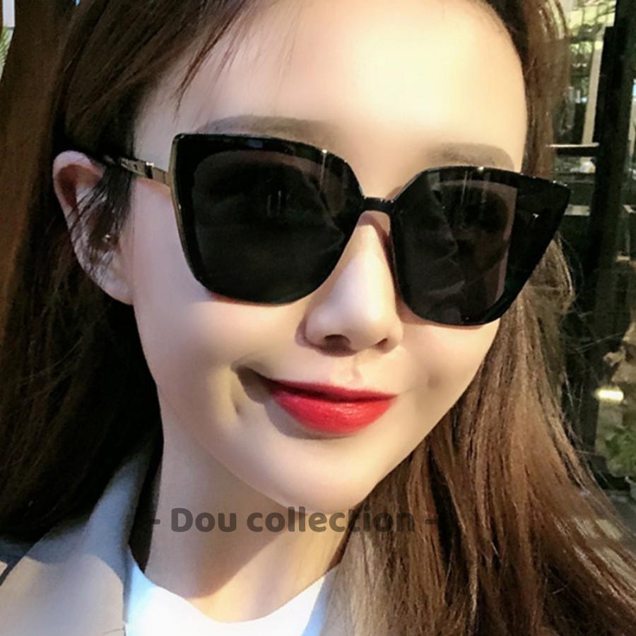 Kính Râm Cao Cấp Mắt Mèo Gọng Nhựa Phong Cách Âu Mỹ - Carl Fitow - Mã MK002