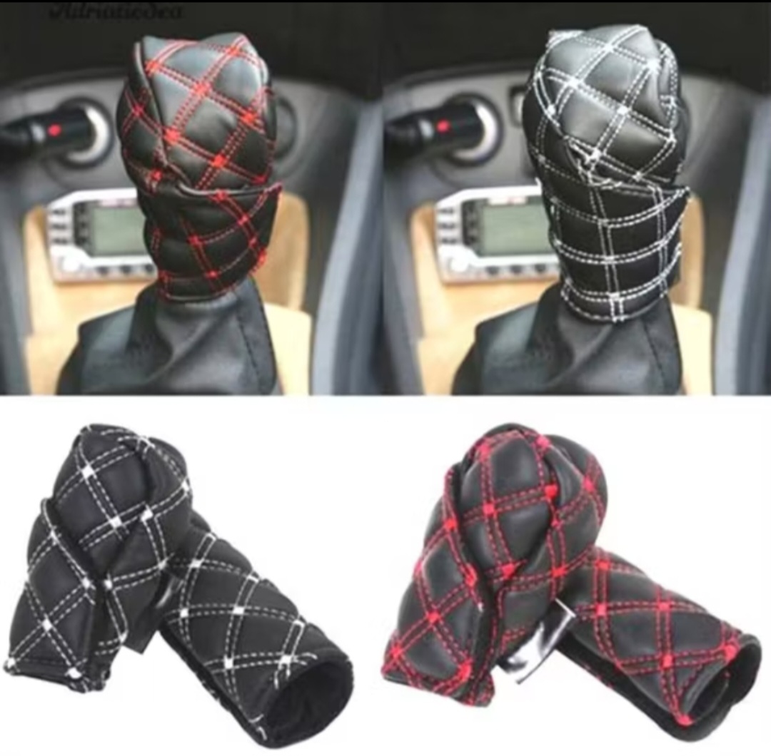 CHÙM ĐẦU CẦN SỐ ỐP TAY PHANH TRANG TRÍ NỘI THẤT Ô TÔ CỰC ĐẸP