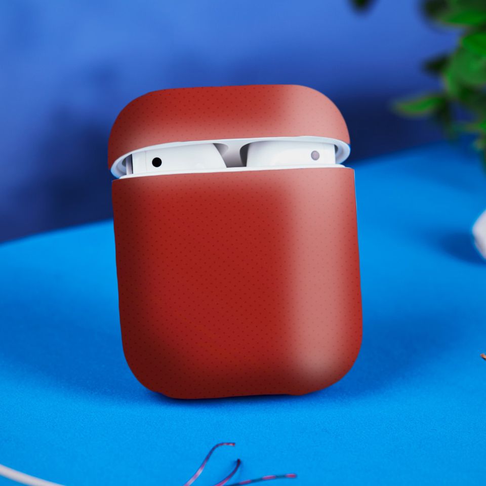 Miếng dán skin chống bẩn cho tai nghe AirPods in hình thiết kế - atk160 (bản không dây 1 và 2)