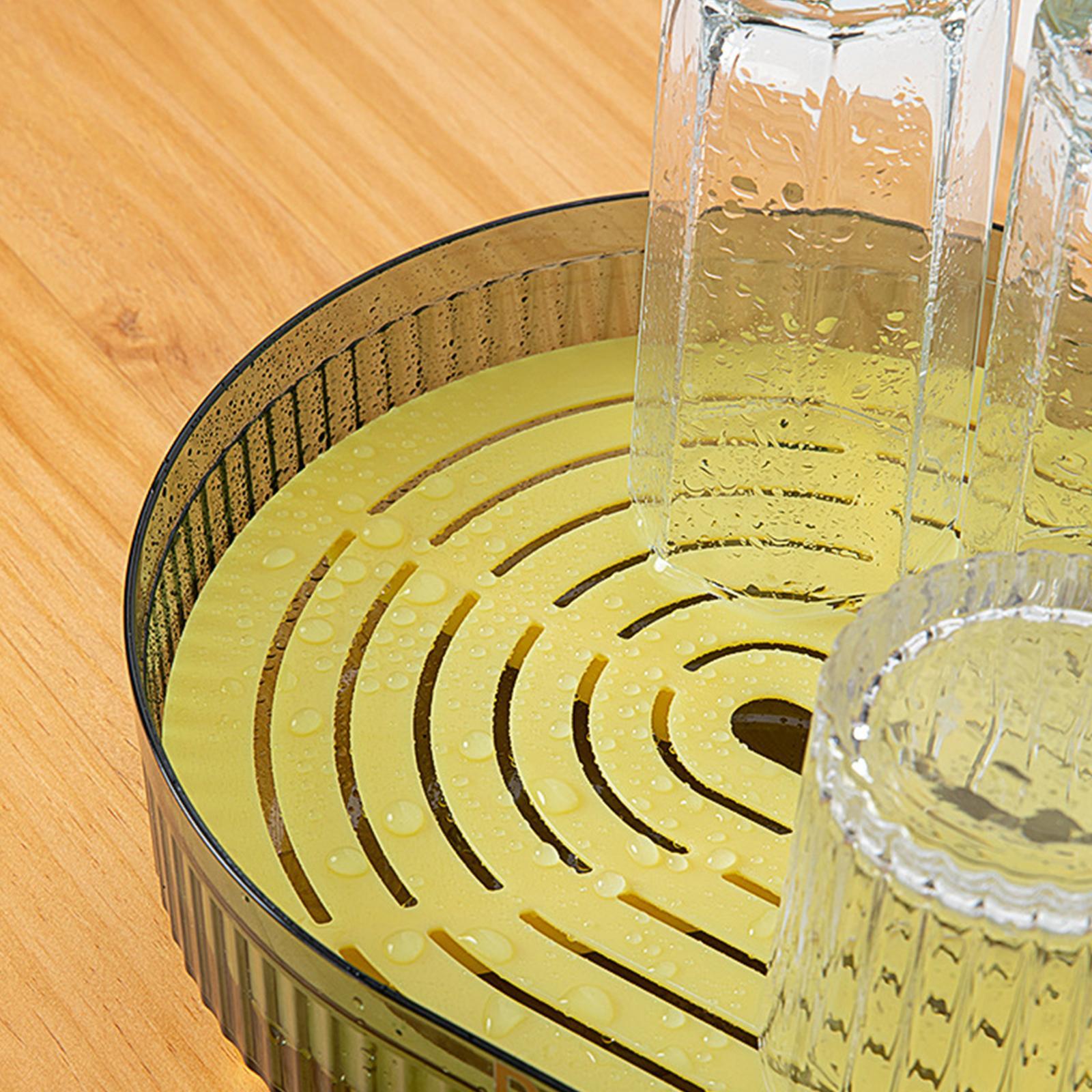 Serving Tray Detachable open Anti Wear for Kitchen Seasoning Jar Cup