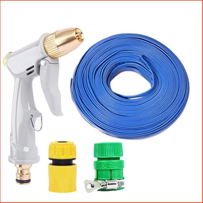 Bộ dây vòi xịt nước rửa xe, tưới cây tăng áp 3 lần, loại 3-5m  206846
