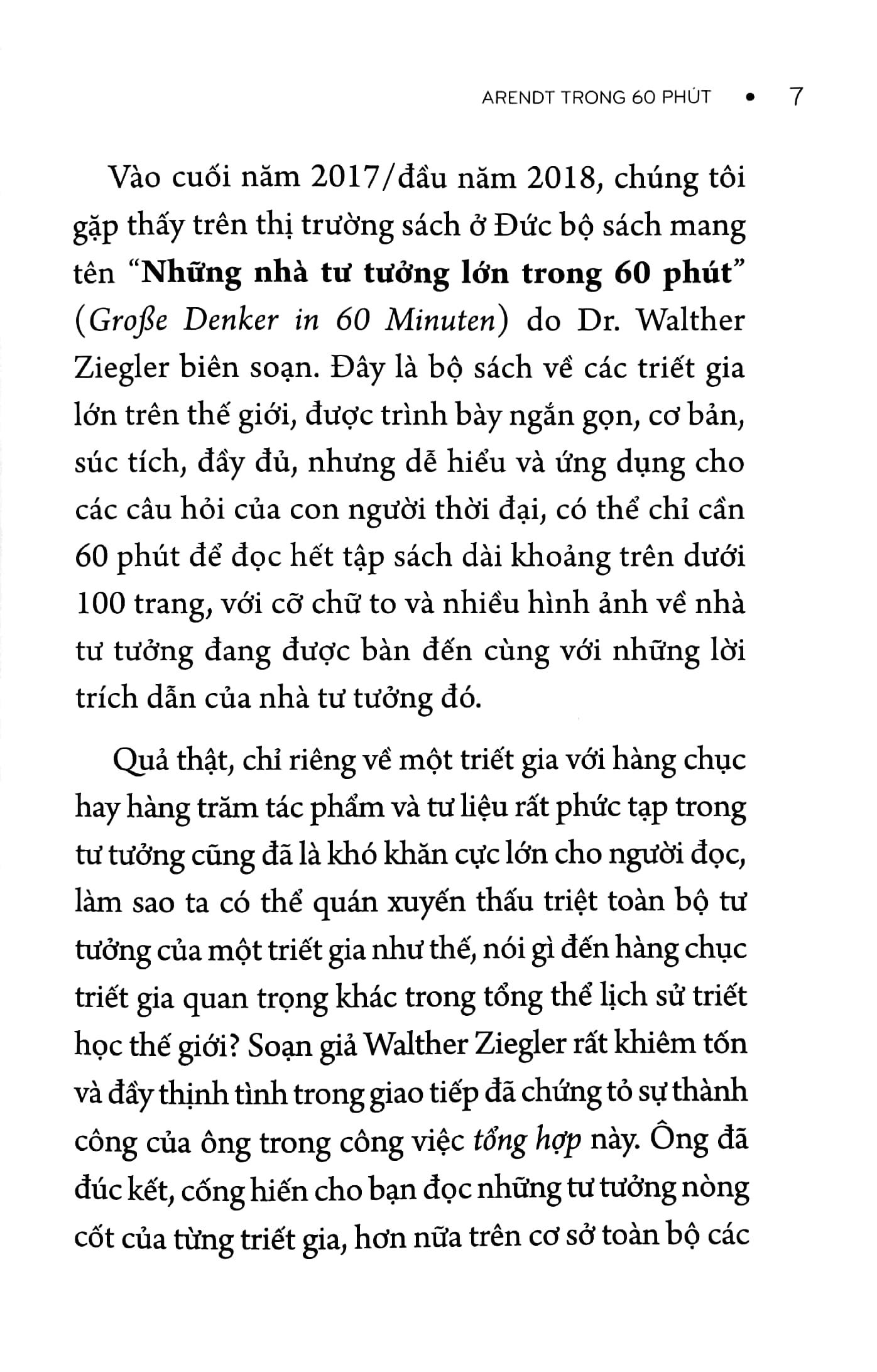 Những Nhà Tư Tưởng Lớn - Arendt In 60 Minuten - Arendt Trong 60 Phút