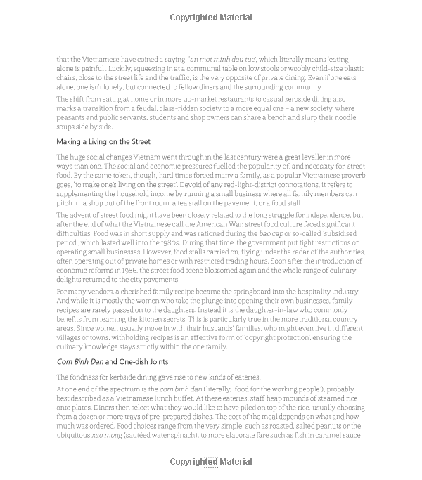 Sách Vietnamese Street Food