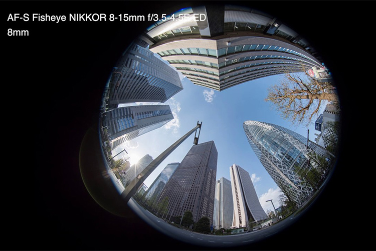 Ống Kính Nikon AF-S 8-15mm F/3.5-4.5 E ED Fisheye - Hàng Chính Hãng