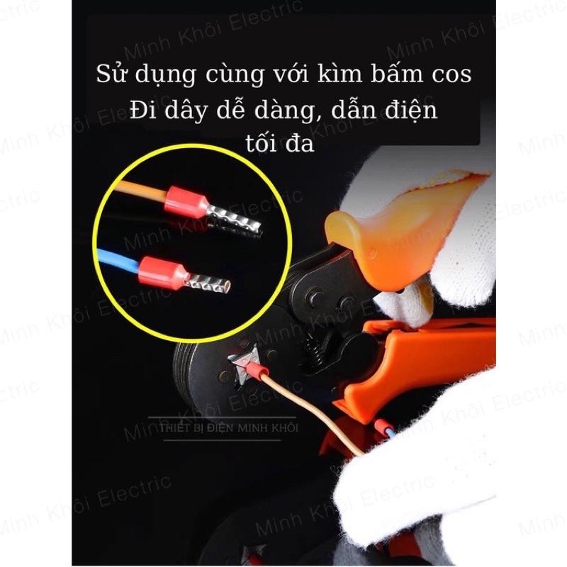 Đầu cos pin rỗng bọc nhựa 100c, cos pin rỗng,cốt kim thông,kim dài đủ kích thước