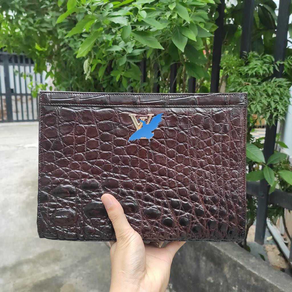 Kẹp nách Da Bụng Cá Sấu đẹp nhẹ nhàng
