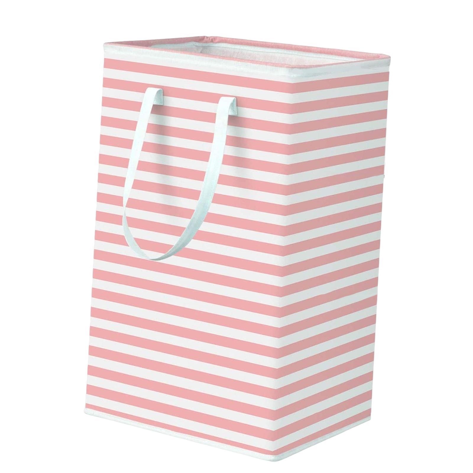 Waterproof Dirty Clothes Laundry Basket with Handles Clothes Hamper Storage Basket for Dorm