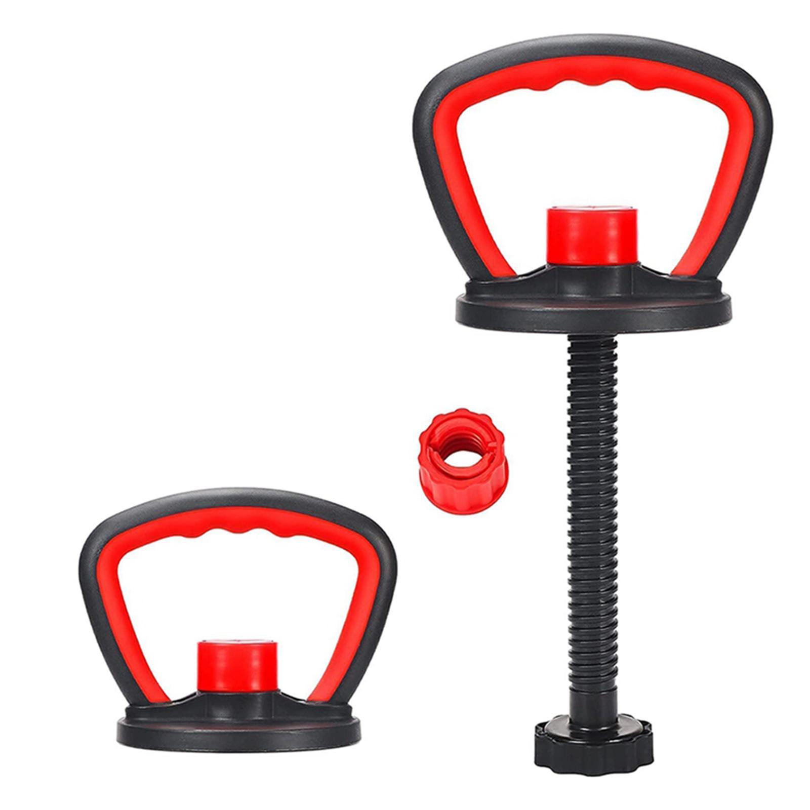 Adjustable Dumbbell Grip Exercise home and gym Strength Training Kettlebell Handle Gear