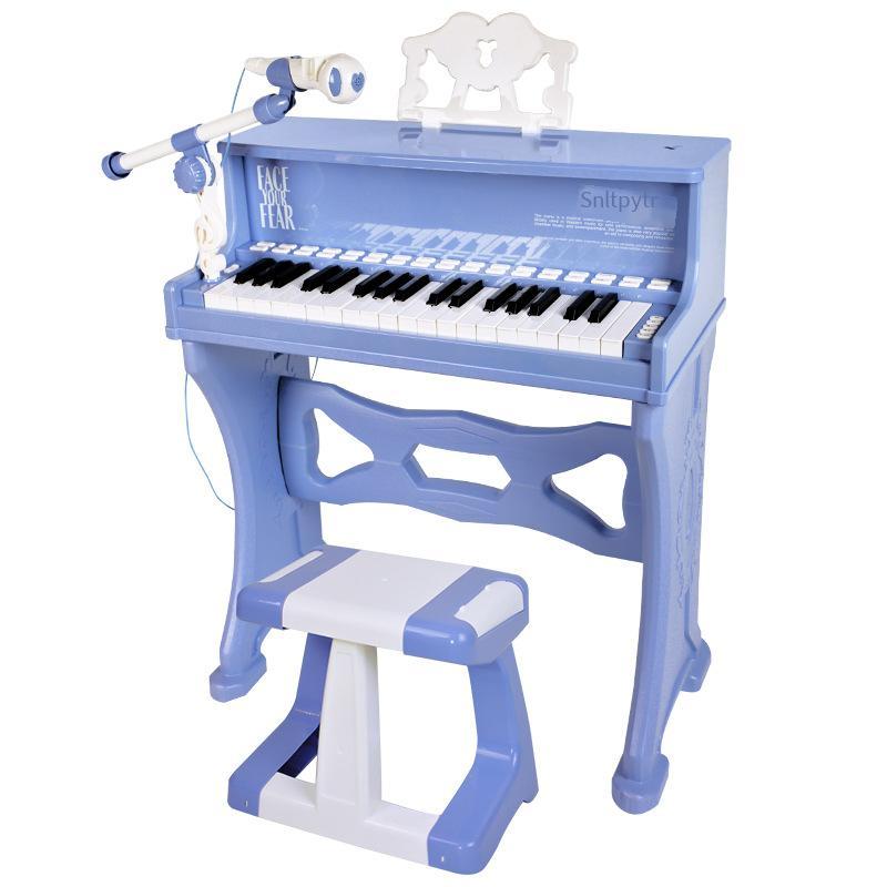 Giao hàng nhanh Đồ chơi đàn piano cho trẻ em Đàn organ điện tử Cô bé mới bắt đầu Micrô đa chức năng có thể chơi được 3 Baby 1 Món quà sinh nhật đầu tiên