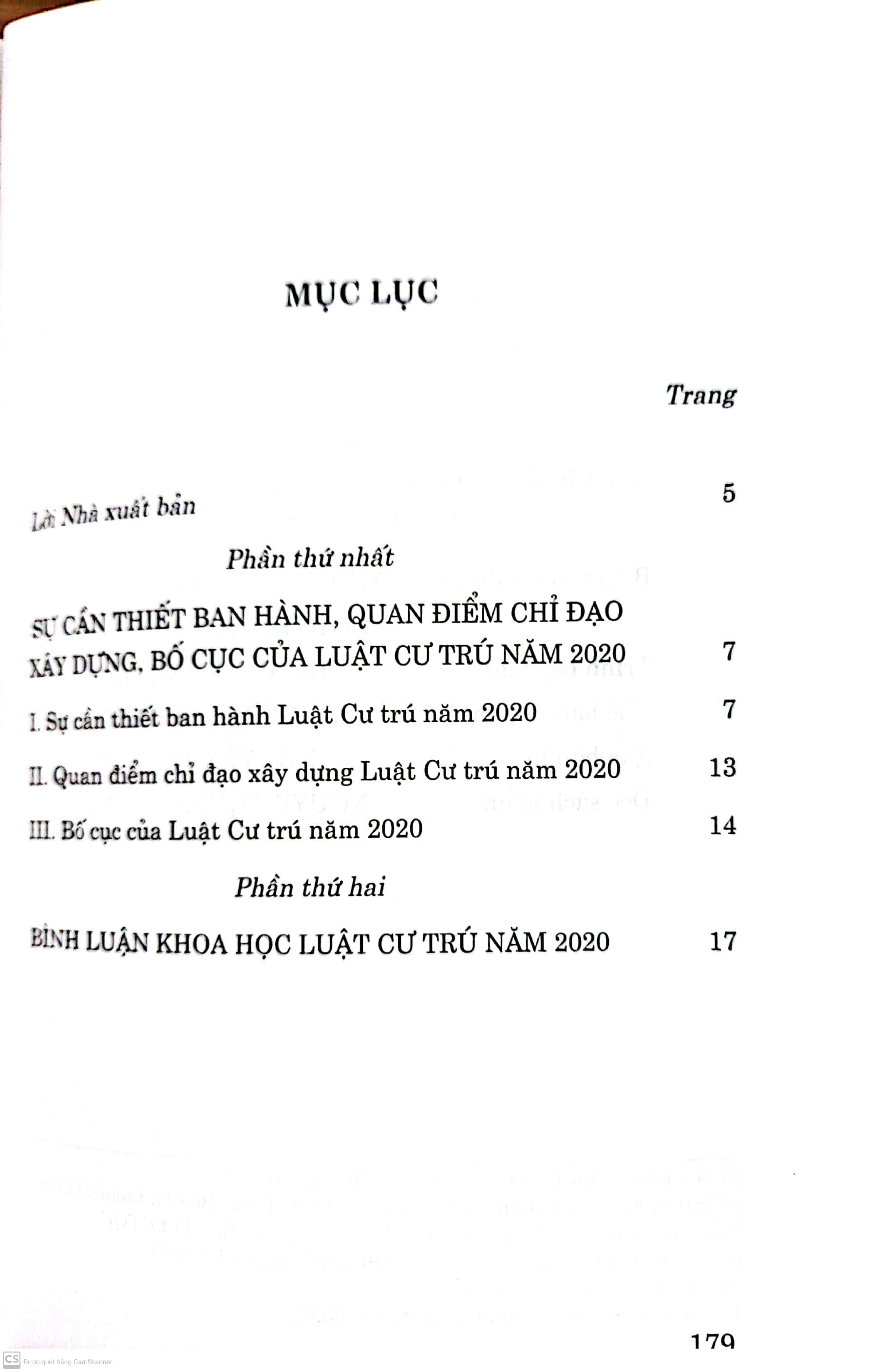 Bình luận khoa học Luật cư trú