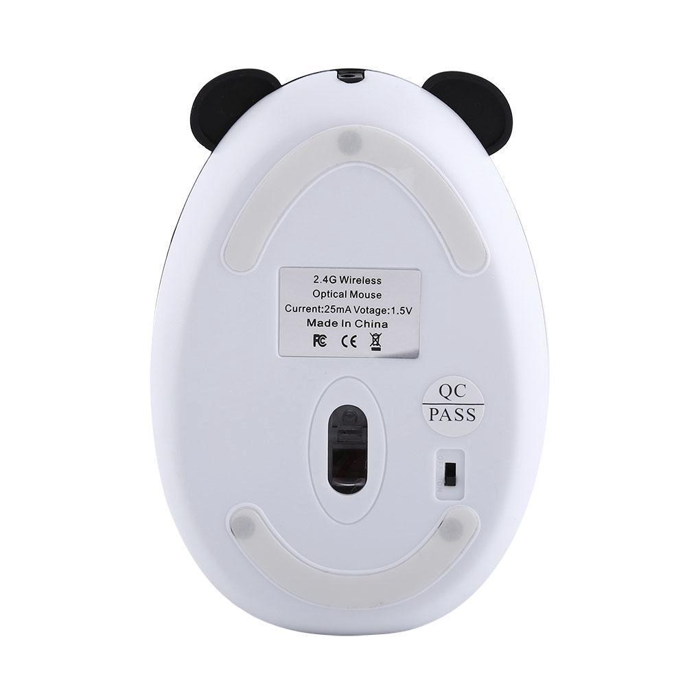Chuột quang không dây 2.4Ghz thiết kế hình gấu trúc dễ thương