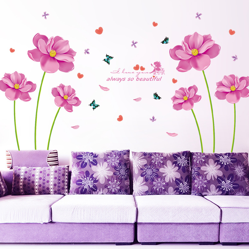 Decal Hoa Chuồn Chuồn XL8291
