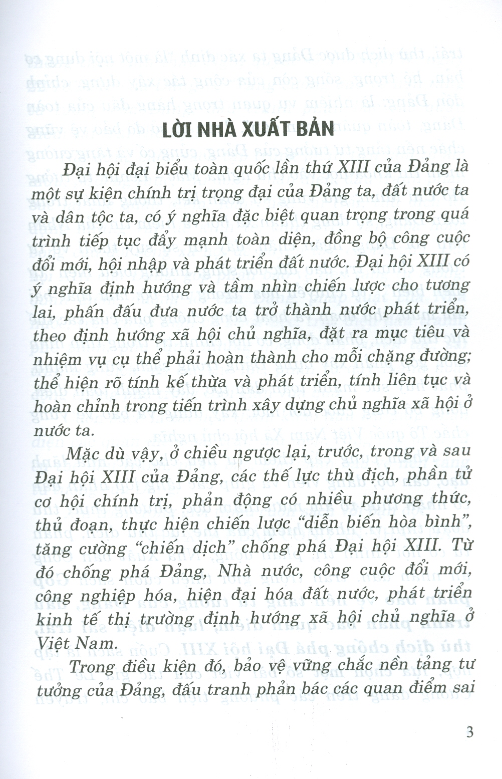 Góp Phần Bảo Vệ Nền Tảng Tư Tưởng Của Đảng, Đấu Tranh Phản Bác Quan Điểm, Luận Điệu Sai Trái Thù Địch Phá Đại Hội XIII