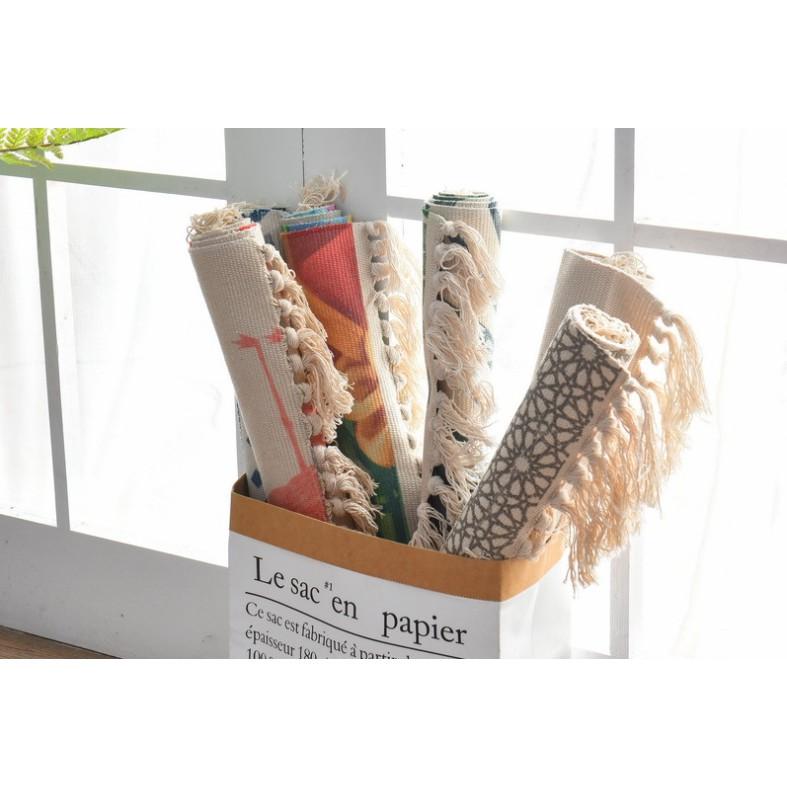 Thảm chùi chân cạnh giường,đầu giường 60x90cm