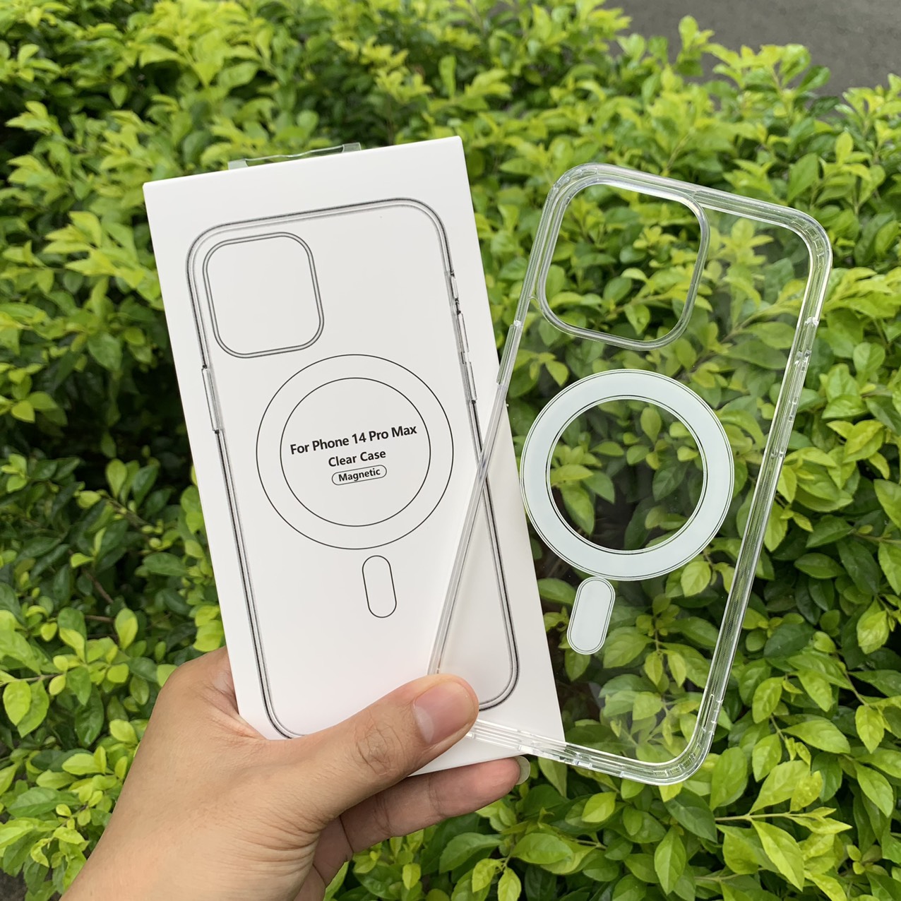 Ốp Lưng Từ Tính Không Dây Trong Suốt Cho iPhone 11, 11Pro, 11ProMax, 12-12Pro - 12ProMax, iPhone13 - 13Pro - 13ProMax, iPhone 14-14Plus - 14Pro - 14ProMax